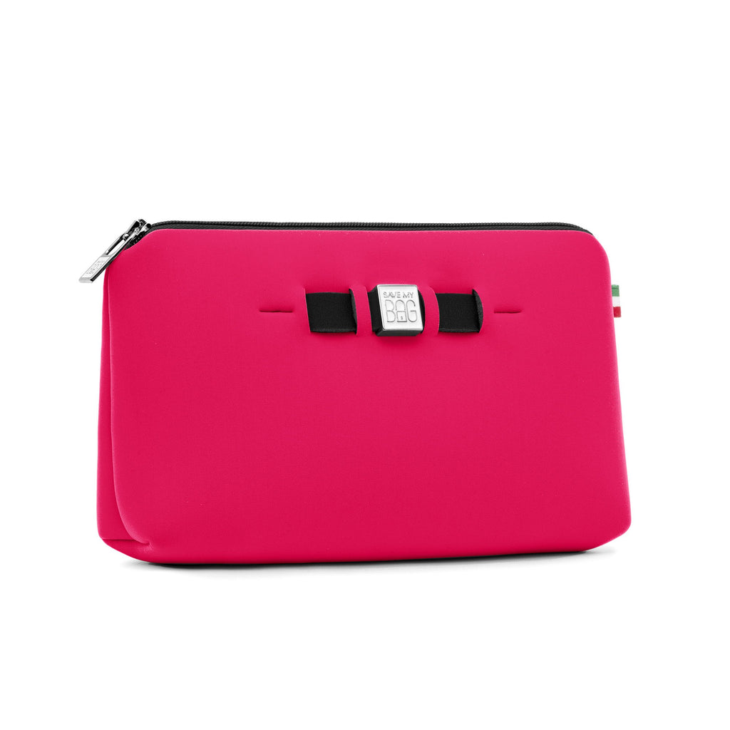 Medium travel pouch* BLOGGER/NEON FUCHSIA