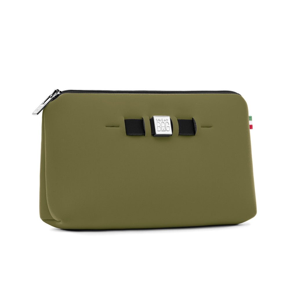 Medium travel pouch* KAKI/ARMY GREEN