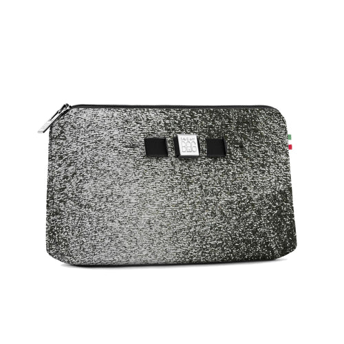 Medium Travel Pouch* Luna Silver