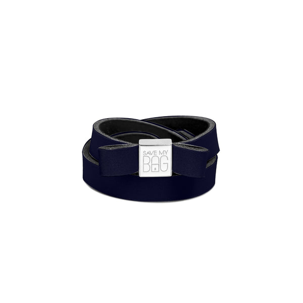 Ribbon miss*Preludio met/metallic dark blue