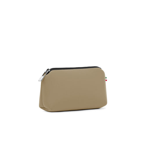 Small travel pouch* TOFFEE MET/METALLIC CAPPUCCINO