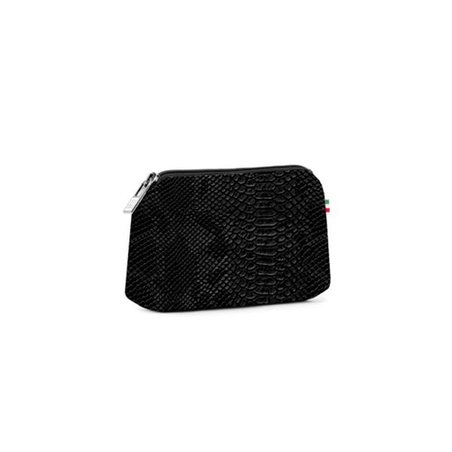 Small travel pouch *Python Nero