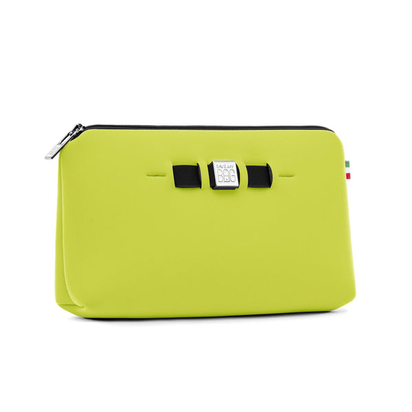 Medium travel pouch* BEAT/ACID GREEN