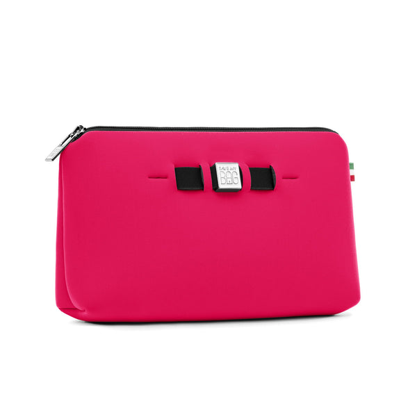 Medium travel pouch* BLOGGER/NEON FUCHSIA