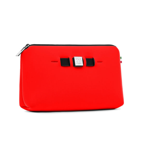 Medium travel pouch* RED COAT/SCARLET