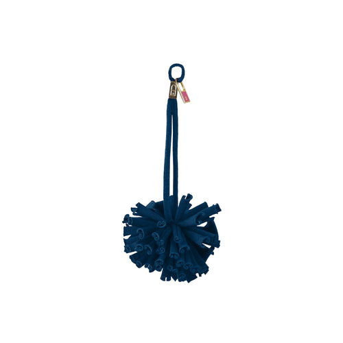 Pom pom*Velvet dark blue