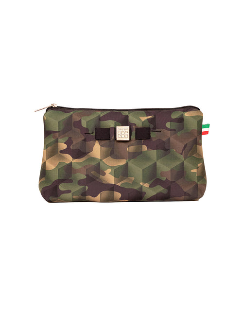 Medium travel pouch *Camouflage Green