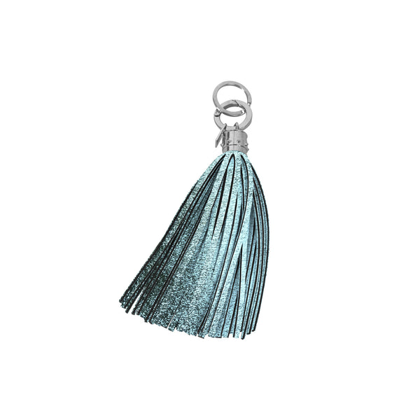 Maxi Tassel Keychain* Luna Blue