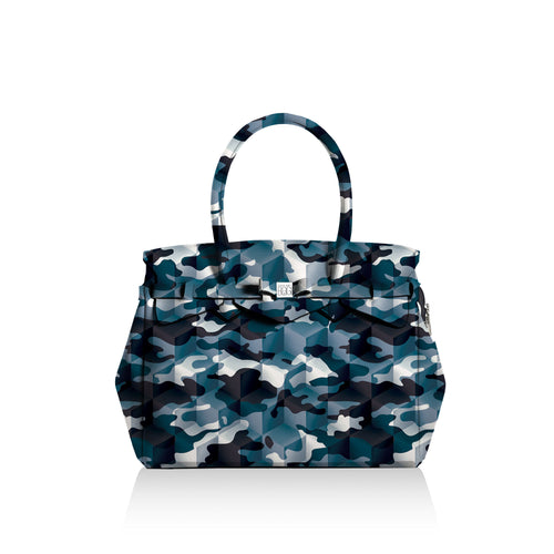 Miss Plus* Camouflage Blue